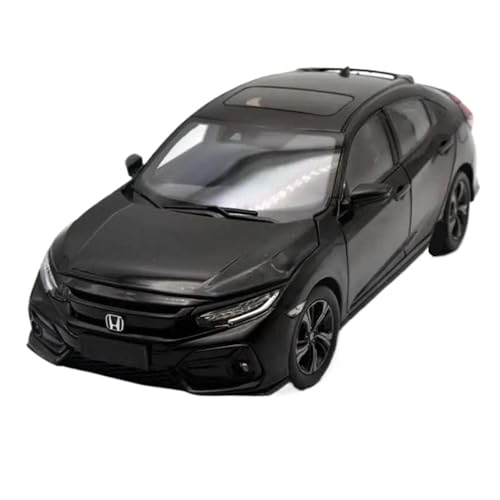 CUTSUGOK maßstabsgetreues Auto 1:18 for Civic 2020 Hatchback Legierung Auto Modell Sammlung Fahrzeug Souvenir Ornamente Display Modellfahrzeug zum Sammeln(B) von CUTSUGOK