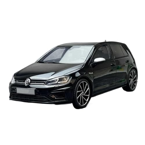 CUTSUGOK maßstabsgetreues Auto 1:18 for Maßstab Golf VII R 2017 Legierung Auto Modell Sammlung Souvenir Display Ornamente Fahrzeug Modellfahrzeug zum Sammeln von CUTSUGOK