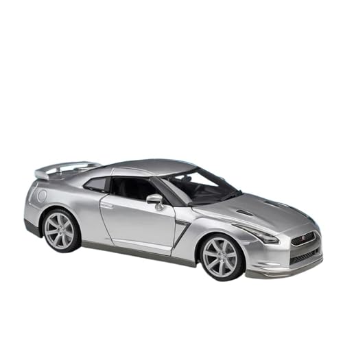 CUTSUGOK maßstabsgetreues Auto 1:18 für Nissan GT-R R35 Sportwagen 2009, Simulationslegierung, fertiges Automodell, Automodell mit Basis Modellfahrzeug zum Sammeln(A) von CUTSUGOK