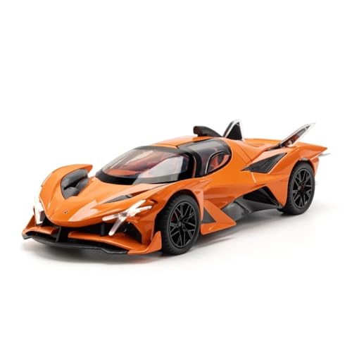 CUTSUGOK maßstabsgetreues Auto 1:24 für APOLUO Project EVO Supercar Simulation Diecast Metall Modell Auto Sound Licht Zurückziehen Auto Modell Modellfahrzeug zum Sammeln(B) von CUTSUGOK