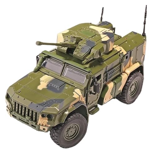 CUTSUGOK maßstabsgetreues Auto 1:32 für Tiger Panzerfahrzeug Modell Typhoon Camouflage Diecast Metall Legierung Modell Auto Sound Licht Auto Modellfahrzeug zum Sammeln von CUTSUGOK