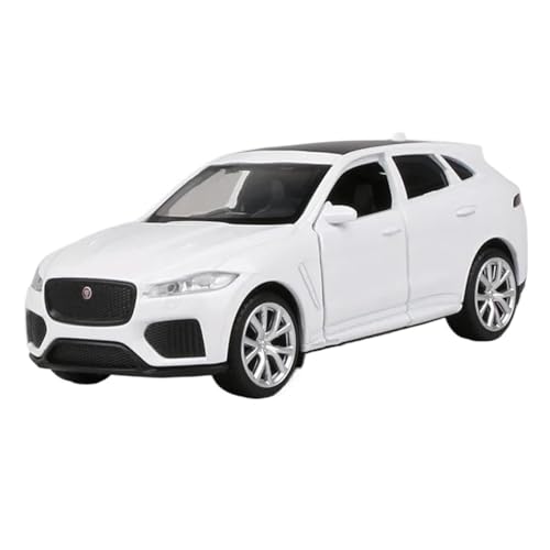 CUTSUGOK maßstabsgetreues Auto 1:36 Für Jaguar F-PACE SUV Legierung Auto Modell Druckguss Metall Auto Modell Geeignet Für Sammlung Modellfahrzeug zum Sammeln(C) von CUTSUGOK