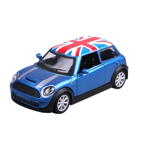 CUTSUGOK maßstabsgetreues Auto 1:36 Für Mini Cooper Simulation Diecast Metall Modell Auto Zurückziehen Auto Modell Geeignet Für Sammlung Modellfahrzeug zum Sammeln(B) von CUTSUGOK