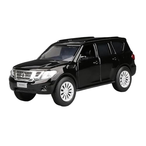 CUTSUGOK maßstabsgetreues Auto 1:36 für Nissan Patrol Legierung Auto Modell Druckguss Metall Geländewagen Simulation Auto Modell Modellfahrzeug zum Sammeln(A) von CUTSUGOK