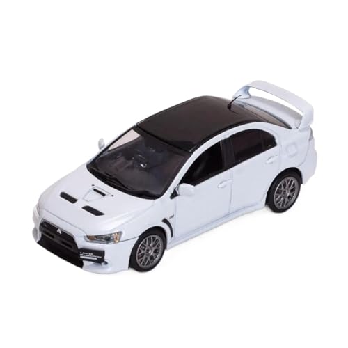 CUTSUGOK maßstabsgetreues Auto 1:43 for Diecast EVO Simulation Legierung Auto Modell Dekoration Ornamente Souvenir Sammlung Fahrzeug Modellfahrzeug zum Sammeln von CUTSUGOK