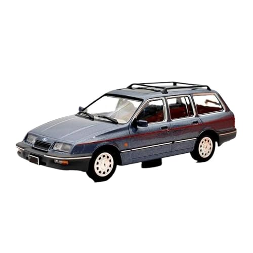 CUTSUGOK maßstabsgetreues Auto 1:43 for Ford 1988 Reise Simulation Legierung Auto Modell Fahrzeug Dekoration Souvenir Ornamente Display Modellfahrzeug zum Sammeln von CUTSUGOK