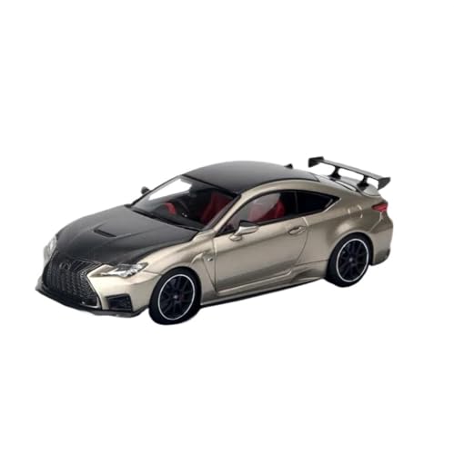 CUTSUGOK maßstabsgetreues Auto 1:43 for RC F Legierung Auto Modell Sammlung Home Dekoration Souvenir Ornamente Display Fahrzeug Modellfahrzeug zum Sammeln von CUTSUGOK