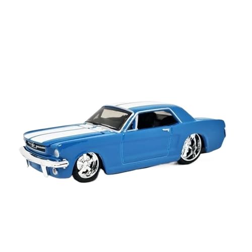 CUTSUGOK maßstabsgetreues Auto 1:64 for Ford Mustang Diecast Modell Auto Ornament Auto Modell Statische Auto Modell Legierung Auto Modell Modellfahrzeug zum Sammeln(C) von CUTSUGOK