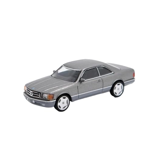 CUTSUGOK maßstabsgetreues Auto 1:64 for MB 500SEC LHD Diecast Modell Auto Ornament Auto Modell Statische Auto Modell Legierung Auto Modell Modellfahrzeug zum Sammeln(B) von CUTSUGOK