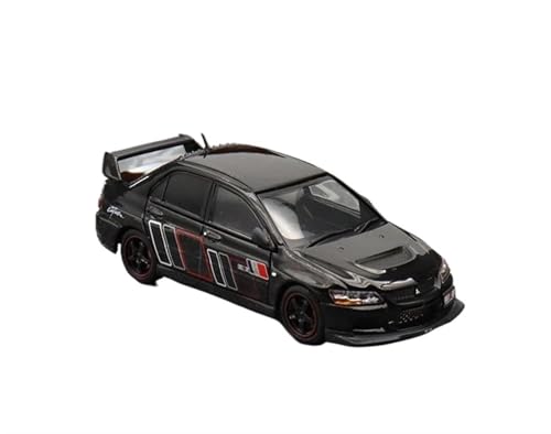 CUTSUGOK maßstabsgetreues Auto 1:64 for Scale Lancer EVO 9. IX Legierung Auto Modell Sammlung Souvenir Display Ornamente Fahrzeug Modellfahrzeug zum Sammeln(B) von CUTSUGOK