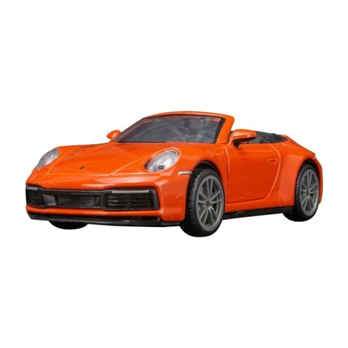 maßstabsgetreues Auto 1:32 Für Porsche Carrera 911 Carrera Sportwagen Diecast Metall Modell Auto Sound Licht Zurückziehen Auto Modell Modellfahrzeug zum Sammeln(A) von CUTSUGOK