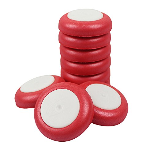 CUTeFiorino Compatible with Motorikspielzeug 50 Stück Discs Bullet für Praxis Nitron Vigilon Proton Lernuhren (Red, One Size) von CUTeFiorino