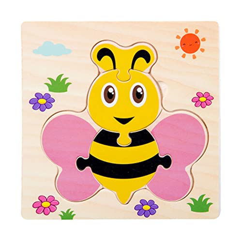 CUTeFiorino Compatible with Motorikspielzeug Früherziehung Puzzle Kinder Tier Verkehr Puzzle Board Baby Aufklärung Lernspielzeug Kleinkindspielzeug Auto (A, One Size) von CUTeFiorino