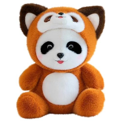 CUTeFiorino Haarreif 2 In Plush Red Panda Stuffed Animal Panda Plush Toy Red Panda Plush Pillow Plushies Cute Funny Plushies Toy Soft Giant Sleeping Red Panda Plush Pillow for Kids (Orange, One Size) von CUTeFiorino