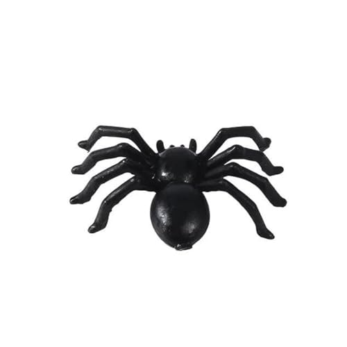 CUTeFiorino Kleinkindspielzeug Auto 50 Stück 2 cm gruselige kleine Scherzspielzeuge aus Kunststoff für Streiche Kleinkindspielzeug Auto (Black, L) von CUTeFiorino