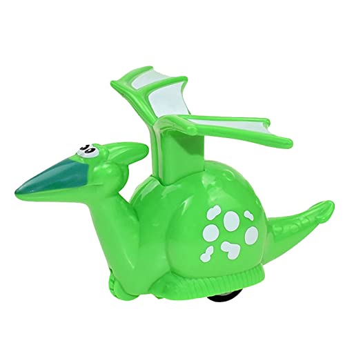 CUTeFiorino Kleinkindspielzeug Dinosaurier-Autos Aufziehspielzeug für Kinder Weihnachtsstrumpf Stuffers Lustige Dinosaurier-Karikatur-Dinosaurier- Baby Kleinkindspielzeug (Green, One Size) von CUTeFiorino