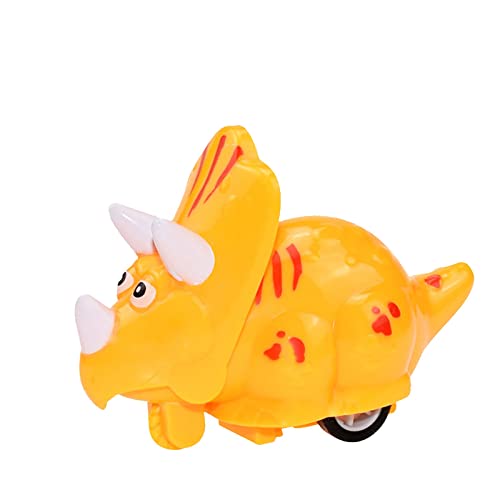 CUTeFiorino Kleinkindspielzeug Dinosaurier-Autos Aufziehspielzeug für Kinder Weihnachtsstrumpf Stuffers Lustige Dinosaurier-Karikatur-Dinosaurier- Baby Kleinkindspielzeug (Orange, One Size) von CUTeFiorino