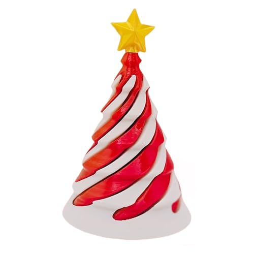 CUTeFiorino Kleinkindspielzeug Für Mädchen Christmas Tree Toy Passthrough for Relaxing Toy Birthday for Adults & Kids Baby Kleinkindspielzeug (Red, One Size) von CUTeFiorino