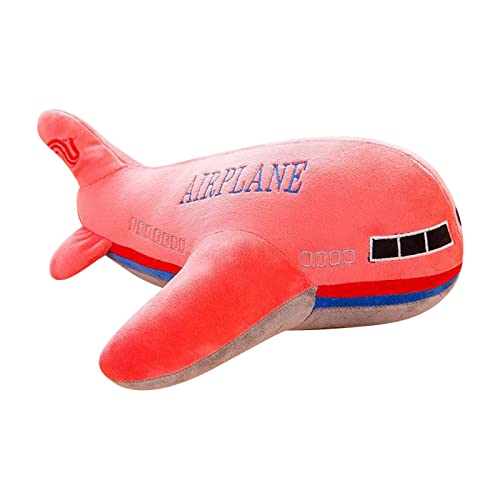 CUTeFiorino Kuschelweich 40 cm große Simulation Flugzeug Plüschtiere Kinder schlafen Rückenkissen weiche Flugzeuge gefüllte Kissen Puppen Kuschelweich (C, One Size) von CUTeFiorino