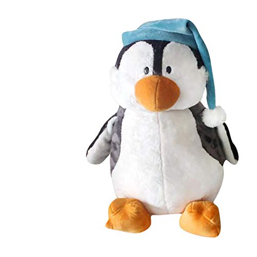 CUTeFiorino Pinguine Spiele weich Urlaub niedlich gefüllt Mütze Nachtgeschenke Kinder-Puppen Kuscheltiere Babyspielzeug (B, One Size) von CUTeFiorino