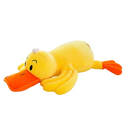 CUTeFiorino Puppenzubehör Junge Plüsch-gelbe Enten-Stofftier-Umarmungskissen-superweiche Spielwaren-Geschenke Puppenzubehör Holz (Yellow, One Size) von CUTeFiorino