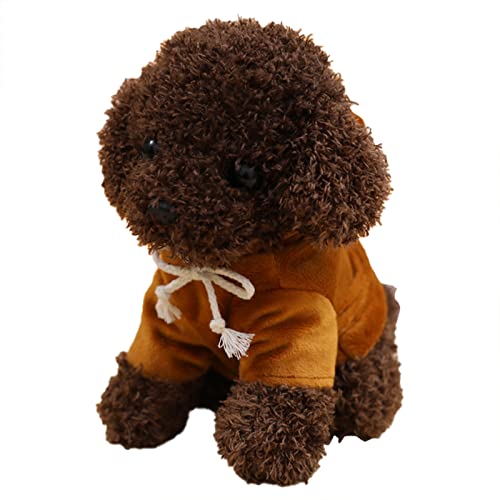 CUTeFiorino XXL cm Stofftier Plüschtier Kuscheltier Simulation Teddy Hund Actionfigur Super süßes Hündchen Plüschtier Stoffpuppe Kinder weibliches Geburtstagsgeschenk Deutschsprachig (B, One Size) von CUTeFiorino