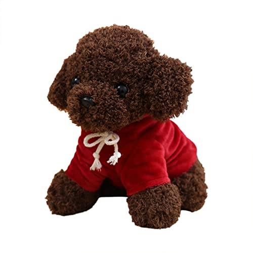 CUTeFiorino XXL cm Stofftier Plüschtier Kuscheltier Simulation Teddy Hund Actionfigur Super süßes Hündchen Plüschtier Stoffpuppe Kinder weibliches Geburtstagsgeschenk Deutschsprachig (BW2, One Size) von CUTeFiorino