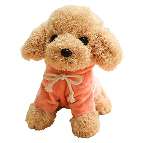 CUTeFiorino XXL cm Stofftier Plüschtier Kuscheltier Simulation Teddy Hund Actionfigur Super süßes Hündchen Plüschtier Stoffpuppe Kinder weibliches Geburtstagsgeschenk Deutschsprachig (RD2, One Size) von CUTeFiorino