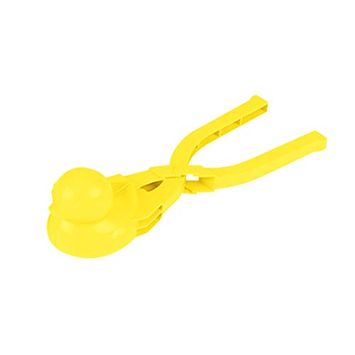 CUTeFiorino Zweier Schlitten Schneemacher Sandwerkzeug für Kinder Winterform Animal Clippers Schneeball-Sandwerkzeug in 4PC-Form Pinguin Aufblasbar (Yellow, One Size) von CUTeFiorino