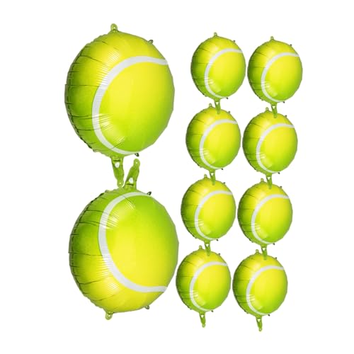 CVUTOVO 10 Stück Aufblasbare Tennisball Luftballons Partydekoration Sportmotto Geburtstag und Erwachsene Wiederverwendbar Luftdicht Geeignet für Sommer und Strandpartys CVUTOVO 10 Stück Aufblasbare Tennisball Luftballons Partydekoration Sportmotto Geburtstag und Erwachsene Wiederverwendbar Luftdicht Geeignet für Sommer und Strandpartys von CVUTOVO