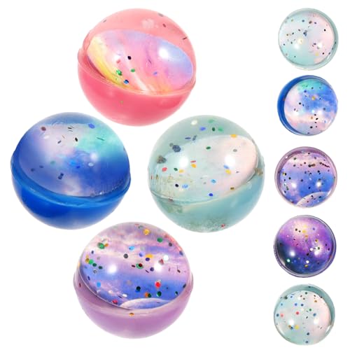 CVUTOVO 10 Stück Teiliges Kleine Elastische Bälle für Stress mit Stern Vielseitige Bouncy Balls für Kleinkinder Tragbar und Leicht für und Stressabbau Zufällige Farbe Zufällige Farbe CVUTOVO 10 Stück Teiliges Kleine Elastische Bälle für Stress mit Stern Vielseitige Bouncy Balls für Kleinkinder Tragbar und Leicht für und Stressabbau Zufällige Farbe Zufällige Farbe von CVUTOVO
