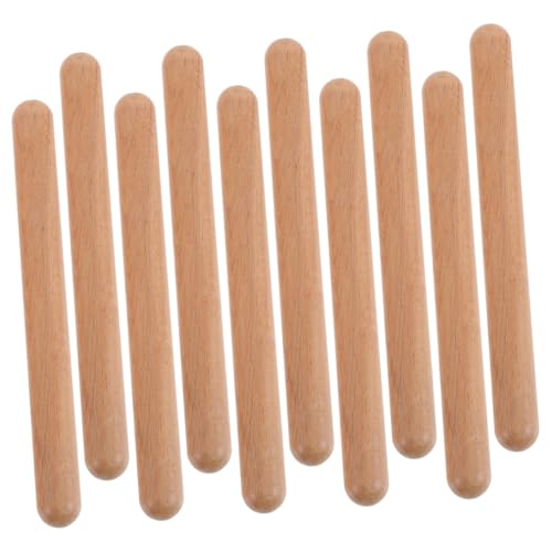 CVUTOVO 12 Stück Teiliges Holz Rhythmus für Kleinkinder Pädagogische Klangstäbe mit Glatter Oberfläche Sichere Runde Kanten für Musikalische Früherziehung und Gruppenaktivitäten CVUTOVO 12 Stück Teiliges Holz Rhythmus für Kleinkinder Pädagogische Klangstäbe mit Glatter Oberfläche Sichere Runde Kanten für Musikalische Früherziehung und Gruppenaktivitäten von CVUTOVO
