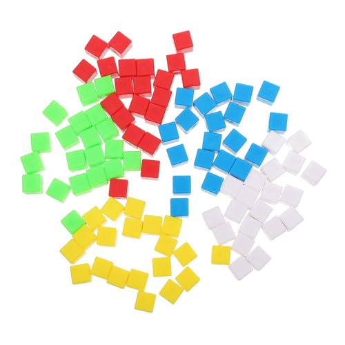 CVUTOVO 200 Stück Teiliges Bunte Kunststoffwürfel Kleine Bauklötze für Grundschule Matheunterricht Lernspielzeug für Zählen Sortieren Farberkennung Pädagogisches Werkzeug für Lehrer CVUTOVO 200 Stück Teiliges Bunte Kunststoffwürfel Kleine Bauklötze für Grundschule Matheunterricht Lernspielzeug für Zählen Sortieren Farberkennung Pädagogisches Werkzeug für Lehrer von CVUTOVO