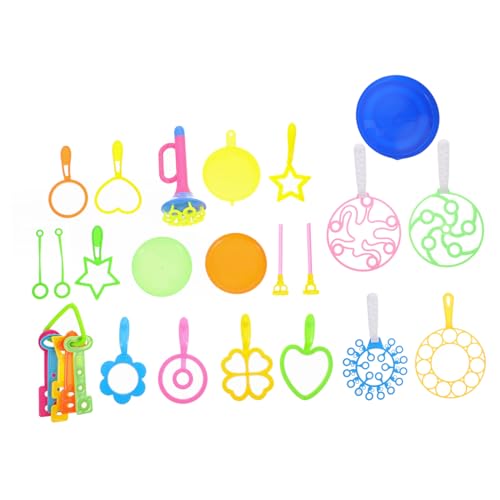 CVUTOVO 28 Stück Teiliges Seifenblasen Set Große Bunte Riesen Bubble Wands Sommerparty für Outdoor Geburtstag CVUTOVO 28 Stück Teiliges Seifenblasen Set Große Bunte Riesen Bubble Wands Sommerparty für Outdoor Geburtstag von CVUTOVO