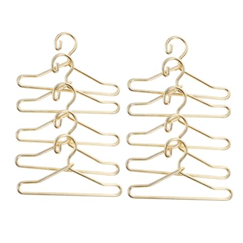 CVUTOVO 40 Stück Mini Kleiderbügel für Puppenkleidung Metall Miniatur Puppenbügel in Gold Stabile Kleine Kleiderstange für Puppenschrank Praktisches Zubehör für Puppenhaus und Mini CVUTOVO 40 Stück Mini Kleiderbügel für Puppenkleidung Metall Miniatur Puppenbügel in Gold Stabile Kleine Kleiderstange für Puppenschrank Praktisches Zubehör für Puppenhaus und Mini von CVUTOVO