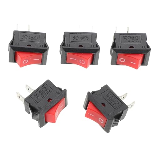 CVUTOVO 5 Stück Teiliges Boot Form Kippschalter für Elektrische Spielzeuge Kunststoff Miniatur Schalter Ersatz Toggle Button DIY Technik Zubehör für Kreative Bastelprojekte CVUTOVO 5 Stück Teiliges Boot Form Kippschalter für Elektrische Spielzeuge Kunststoff Miniatur Schalter Ersatz Toggle Button DIY Technik Zubehör für Kreative Bastelprojekte von CVUTOVO