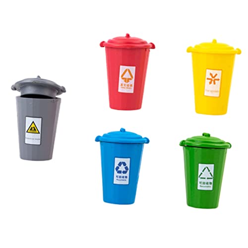 CVUTOVO 5 Stück Teiliges Miniatur Mülltonnen Modell Kleine Abfallbehälter für Sandtisch DIY Mikro Landschaft Mini Haus Dekoration Praktisches Bastelzubehör CVUTOVO 5 Stück Teiliges Miniatur Mülltonnen Modell Kleine Abfallbehälter für Sandtisch DIY Mikro Landschaft Mini Haus Dekoration Praktisches Bastelzubehör von CVUTOVO