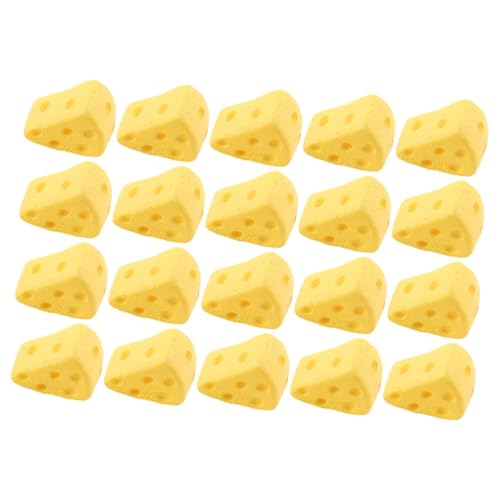 CVUTOVO 60 Stück Teiliges Miniatur Käsekuchen Realistische Kleine Dreieckscheiben für Puppenhausdekoration Detailreiche Mini Fake Food Figuren für DIY Bastelprojekte und Partydeko CVUTOVO 60 Stück Teiliges Miniatur Käsekuchen Realistische Kleine Dreieckscheiben für Puppenhausdekoration Detailreiche Mini Fake Food Figuren für DIY Bastelprojekte und Partydeko von CVUTOVO