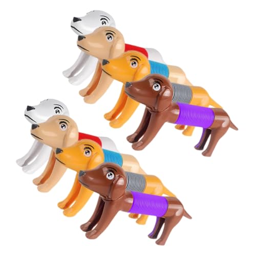 CVUTOVO 8 Stück Teiliges Pop Tube Wiederverwendbares Dehnbares und Stressabbauendes Sensory Toy Vielseitiges DIY teleskop Hundespielzeug in Farben Party Accessoire für Entspannung CVUTOVO 8 Stück Teiliges Pop Tube Wiederverwendbares Dehnbares und Stressabbauendes Sensory Toy Vielseitiges DIY teleskop Hundespielzeug in Farben Party Accessoire für Entspannung von CVUTOVO