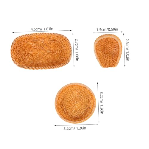 CVUTOVO 9 Stück Teiliges Miniatur Picknickkorb aus Kunstvoll Geflochtenem Wicker Detailreiche Resin Dekoration für Puppenhaus Miniatur Küchenmodell Vielseitige für DIY Mikrolandschaften CVUTOVO 9 Stück Teiliges Miniatur Picknickkorb aus Kunstvoll Geflochtenem Wicker Detailreiche Resin Dekoration für Puppenhaus Miniatur Küchenmodell Vielseitige für DIY Mikrolandschaften von CVUTOVO