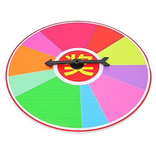 CVUTOVO Lustiges Preisrad 40cm Tragbares Hängendes Drehspiel für Partys und Veranstaltungen Interaktive Spiel Requisite für Klassenzimmer und Karnevale CVUTOVO Lustiges Preisrad 40cm Tragbares Hängendes Drehspiel für Partys und Veranstaltungen Interaktive Spiel Requisite für Klassenzimmer und Karnevale von CVUTOVO