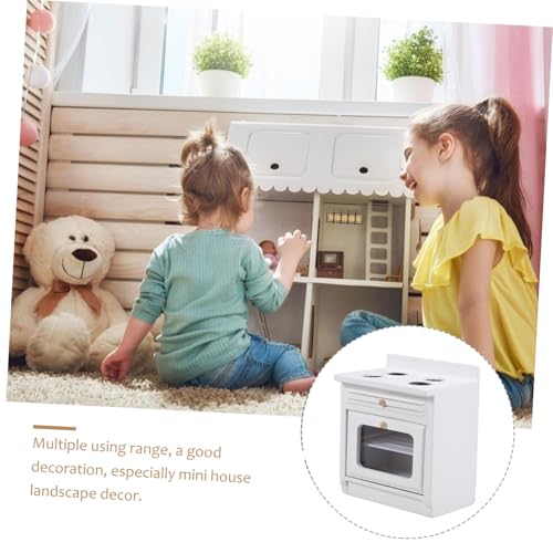 CVUTOVO Maßstab Kleines Puppenhaus Kochbank Möbel Weißer Miniatur Gasherd für Puppenhaus Küche Dekoration Geeignet als und DIY Zubehör CVUTOVO Maßstab Kleines Puppenhaus Kochbank Möbel Weißer Miniatur Gasherd für Puppenhaus Küche Dekoration Geeignet als und DIY Zubehör von CVUTOVO
