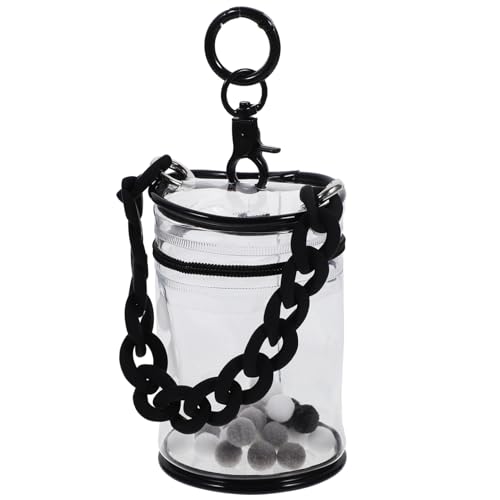 CVUTOVO PVC transparente Puppentragetasche mit Kette Staubdichte Aufbewahrungstasche für Mini Puppen und Sammlerfiguren Vielseitige Tragetasche für Unterwegs Praktisches Leichtes und CVUTOVO PVC transparente Puppentragetasche mit Kette Staubdichte Aufbewahrungstasche für Mini Puppen und Sammlerfiguren Vielseitige Tragetasche für Unterwegs Praktisches Leichtes und von CVUTOVO