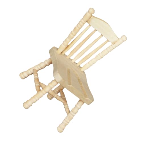 Möbel Stuhl aus Holz Dekorative Holzornamente für Puppenhaus und Fotografie für Modelle Langlebig und Formstabil Möbel Stuhl aus Holz Dekorative Holzornamente für Puppenhaus und Fotografie für Modelle Langlebig und Formstabil von CVUTOVO