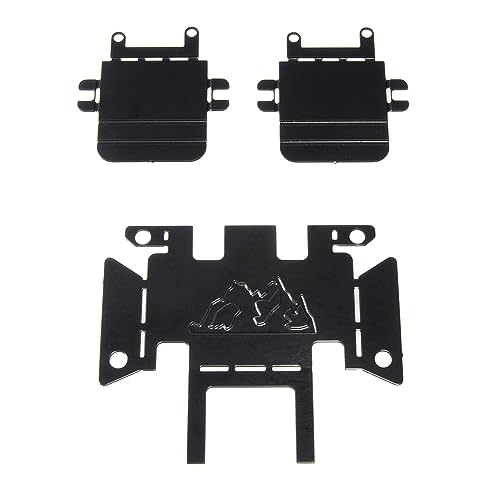 CVZQTE Chassis Set Edelstahl Chassis Unterfahrschutz Achsenschutz 1/18 Ferngesteuertes Auto von CVZQTE