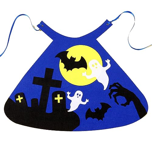 CVZQTE Kinder Halloween Kostüm Cape Kits Handwerk Spielzeug Kindergarten Handgemachte Materialien Kleinkind Kunst Spielzeug Bühne Requisiten von CVZQTE