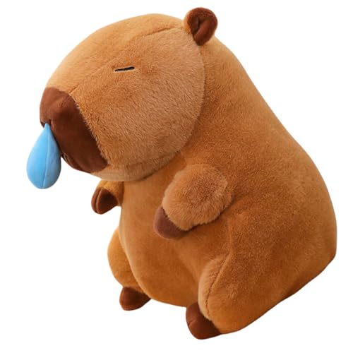 CVZQTE Schöne Capybaras Figur Spielzeug Laufende Nase Umarmende Puppen Duschgeschenke Waschbare Capybaras Puppen Für Kleinkinder von CVZQTE