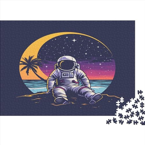 Astronaut Puzzle 1000 Teile Puzzle Für Erwachsene Und Kinder Ab 14 Jahren Puzzel 1000pcs (75x50cm) von CWBNA0RBN