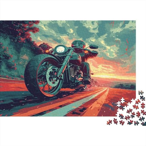 Dirt Bike Puzzle 1000 Teile Für Erwachsene Und Kinder Ab 14 Jahrenfür Stressabbauer Puzzlespiel Erwachsenen Puzzlespiel Puzzel 1000pcs (75x50cm) von CWBNA0RBN