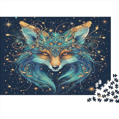 Fuchs Puzzle 1000 Teile,für Erwachsene, Impossible Puzzle,farbenfrohes Legespiel,GesKükenlichkeitsspiel Für Die Ganze Familie,Erwachsenenpuzzle Puzzel 1000pcs (75x50cm) von CWBNA0RBN